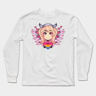 Pink Mercy Pansexual Pride Long Sleeve T-Shirt